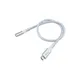 EQUIP 128375 USB 3.2 Gen 2 C auf C Verlängerung Kabel 0,5m PD100W 4K/60Hz 10Gbps weiß