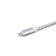 EQUIP 128375 USB 3.2 Gen 2 C auf C Verlängerung Kabel 0,5m PD100W 4K/60Hz 10Gbps weiß