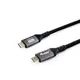 EQUIP 128383 USB4 Gen 3 C-auf-C-Kabel, M/M, 2.0 m, PD 240W,  8K/60Hz, 40Gbps