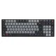 Cherry KW 550 MX LP Tastatur kabellos / kabelgebunden (Bluetooth), Mechanisch, Schwarz