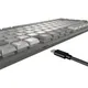 Cherry KC 500 MX LP TKL Warm Grey | Mechanische MX Low Profile 2.0 Tastatur, USB-C
