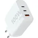 Xtorm GaN2 Ultra Wand-Ladegerät 100W / PD / 2x USB-C / 1x USB-A weiß