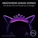 Razer Kraken Kitty V2 Pokémon Gengar Edition - Kabelgebundenes Gaming Headset powered by Razer Chroma™ RGB