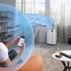 DeLonghi Pinguino PAC EX130 CST WIFI mobiles Klimagerät Luft/Luft A, Räume bis 120m³, 3,3kW Kühlleistung