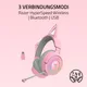 Razer Kraken Kitty V3 Pro Quartz/ Rosé - Kabelloses RGB-Kitty-Headset für Gaming