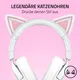 Razer Kraken Kitty V3 X Weiß - Kabelgebundenes Kitty-Headset für Gaming