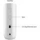 NETGEAR Orbi 370-Serie Dualband WiFi 7 Mesh-Netzwerksystem für Häuser/Wohnungen (RBE373) WLAN-Router + 2 Repeater, Sicherheitsfunktionen, 3,6 GBit/s, Abdeckung 360 m2, 70 Geräte, 2,5G Internet, BE3600