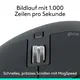Logitech MX Master 3S Grafit Bluetooth Edition (2025) kabellose Performance-Maus, Unterstützt Logi Options+