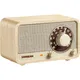 Sangean WR-8 Portables FM-Radio Echtholz-Gehäuse Weiße Esche