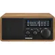 Sangean WR-11 BT Retro-Radio Echtholz-Gehäuse Helles Holz-schwarz
