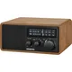Sangean WR-11 BT Retro-Radio Echtholz-Gehäuse Helles Holz-schwarz