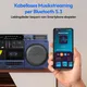 Medion LIFE® P66538 Retro-Boombox blau