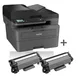 Brother MFC-L2827DWXL S/W-Laser-Multifunktionsdrucker Scanner Kopierer Fax WLAN