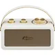 Sangean RA-101 Portabler Bluetooth-Lautsprecher Gold-Elfenbein