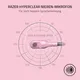 RAZER Blackshark V2 X for PlayStation Quartz/ Rosé, Gaming Headset, Analog 3.5 mm Klinke