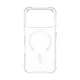 CARE by PanzerGlass® Fashionable Case Samba Transparent mit Weiß mit MagSafe iPhone 17 Pro
