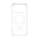 CARE by PanzerGlass® Fashionable Case Samba Transparent mit Weiß mit MagSafe für iPhone 17 Pro Max