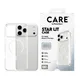 CARE by PanzerGlass® Flagship Case Transparent Urban Explorer Star Lit m. Weiß MagSafe iPhone 17 Pro Max