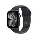 Apple Watch Series 11 GPS + Cellular 42mm Jet Black Aluminium Gehäuse mit Sport Band (black) - M/L
