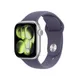 Apple Watch Series 11 GPS 42mm Silver Aluminium Gehäuse mit Sport Band (purple fog) - S/M