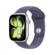 Apple Watch Series 11 GPS + Cellular 46mm Silver Aluminium Gehäuse mit Sport Band (purple fog) - M/L