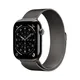 Apple Watch Series 11 GPS + Cellular 46mm Schiefer Titanium Gehäuse mit Schiefer Milanese Loop - S/M