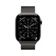 Apple Watch Series 11 GPS + Cellular 46mm Slate Titanium Gehäuse mit Slate Milanese Loop - M/L