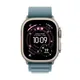 Apple Watch Ultra 3 GPS + Cellular 49mm Natural Titanium Case with Light Blue Alpine Loop - Medium