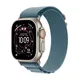 Apple Watch Ultra 3 GPS + Cellular 49mm Natural Titanium Case with Light Blue Alpine Loop - Large
