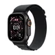 Apple Watch Ultra 3 GPS + Cellular 49mm Titanium Case Schwarz mit Alpine Loop Schwarz - Medium