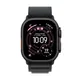 Apple Watch Ultra 3 GPS + Cellular 49mm Black Titanium Case with Black Alpine Loop - Large