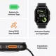 Apple Watch Ultra 3 GPS + Cellular 49mm Natural Titanium Case with Natural Titanium Milanese Loop - Large