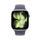 Apple Watch Series 11 GPS 46mm Silver Aluminium Gehäuse mit Sport Band (purple fog) - M/L