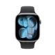 Apple Watch Series 11 GPS 46mm Space Grey Aluminium Gehäuse mit Sport Band (black) - S/M