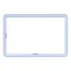 Samsung Frame Cover für Galaxy Tab S11 Ultra, blau