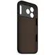 Decoded AntiMicrobial Silicone Backcover iPhone 17 Pro Max Phantom Black