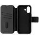 Decoded Leather Detachable Wallet iPhone 17 Black