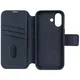 Decoded Leather Detachable Wallet iPhone 17 Navy Shadow