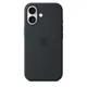Apple Silicone Case mit MagSafe für iPhone 17 Schwarz