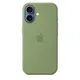 Apple Silicone Case mit MagSafe für iPhone 17 Hellmoosgrün