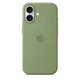 Apple Silicone Case mit MagSafe für iPhone 17 Hellmoosgrün