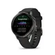 Garmin Venu® 4 - 45 mm Schwarz/Schiefergrau mit Schnellwechsel-Silikon-Armband 22 mm