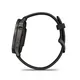 Garmin Venu® 4 - 45 mm Schwarz/Schiefergrau mit Schnellwechsel-Silikon-Armband 22 mm