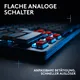 Logitech G515 Rapid TKL Schwarz - Magnetische Analog-Switches, Rapid-Trigger, Unterstützt LogitechG Hub