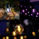 Philips Hue Festavia Globe Außenlichterkette, White and Color Ambiance, 7 m Länge, 10 Lampenkugeln, dimmbar, Steuerung per Hue App