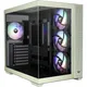 Thermaltake View 380 Gaming PC Gehäuse Midi-Tower Matcha Green Seitenfenster