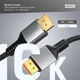 DIGITUS 16K DisplayPort Anschlusskabel Version 2.1 1m 80G schwarz