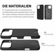 JT Berlin BackCase Pankow Solid MagSafe für iPhone 17 Pro schwarz