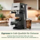 Cuisinart Slim Espresso-Maschine, 15-Bar Druck, 1,5L Wassertank