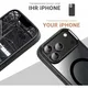 JT Berlin BackCase Pankow Hybrid MagSafe für iPhone Pro Max schwarz/transparent